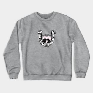 Horseshoe. Horse Lover Crewneck Sweatshirt